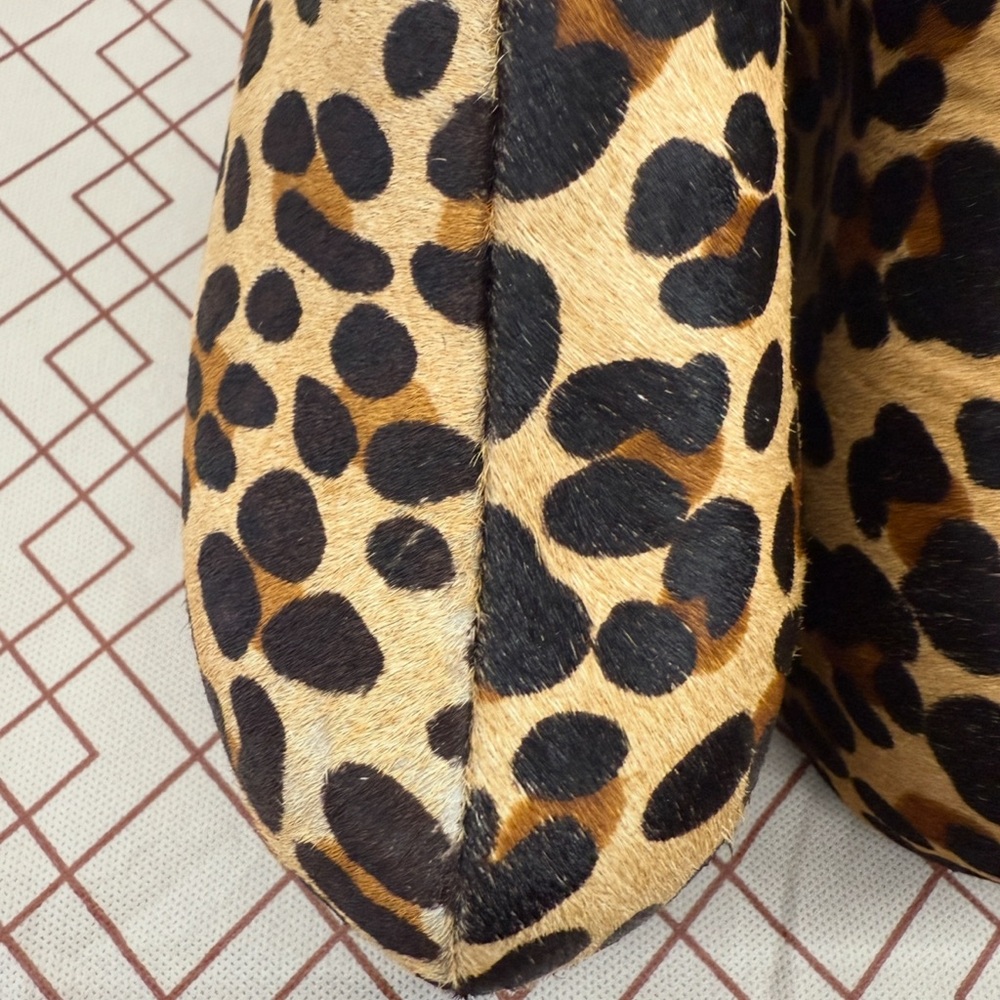 Simon Miller Leopard Print Bubble Platform Mules … - image 5